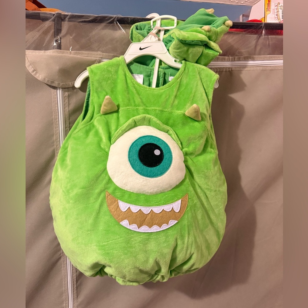 Pottery Barn Kids Green Monster Costume